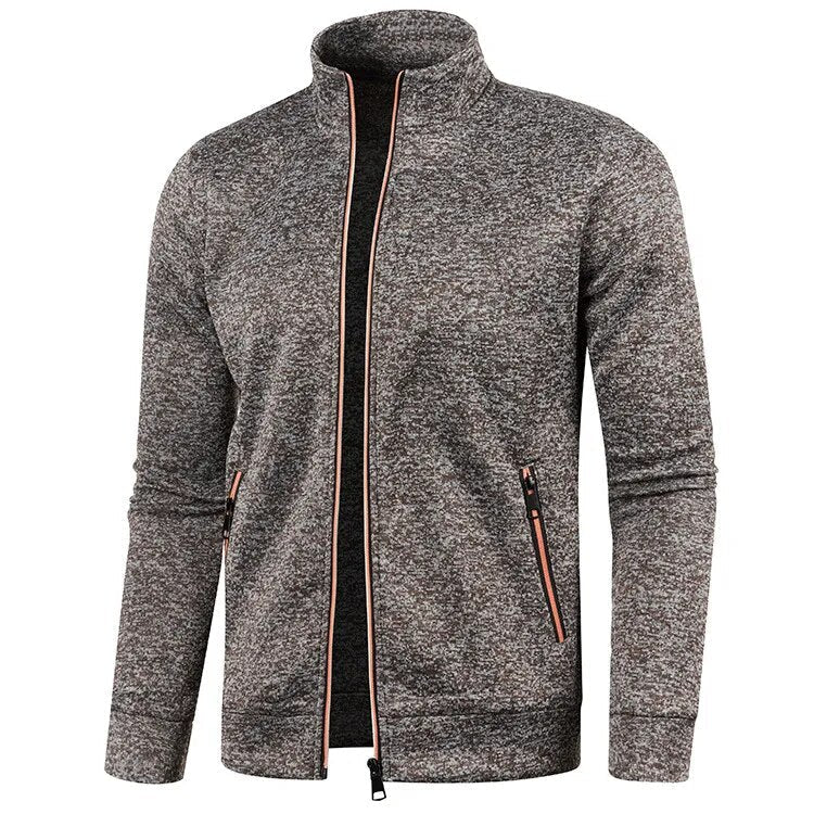 Werner | Lichtgewicht herenjas met ritssluiting, lange mouwen, casual bovenkleding