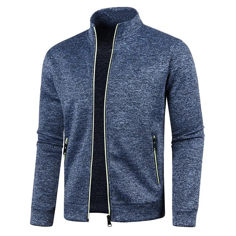 Werner | Lichtgewicht herenjas met ritssluiting, lange mouwen, casual bovenkleding