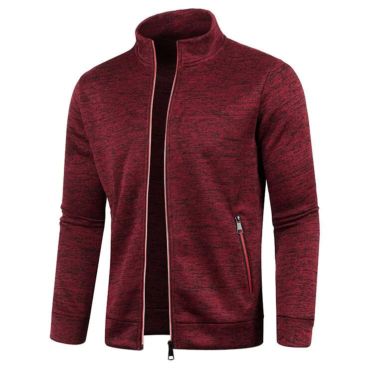 Werner | Lichtgewicht herenjas met ritssluiting, lange mouwen, casual bovenkleding