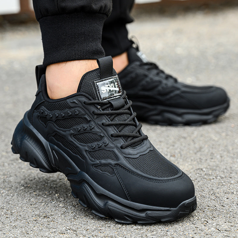 SafeStep | Veiligheidsschoenen voor heren - Ademende werkschoenen met lekbestendige zool
