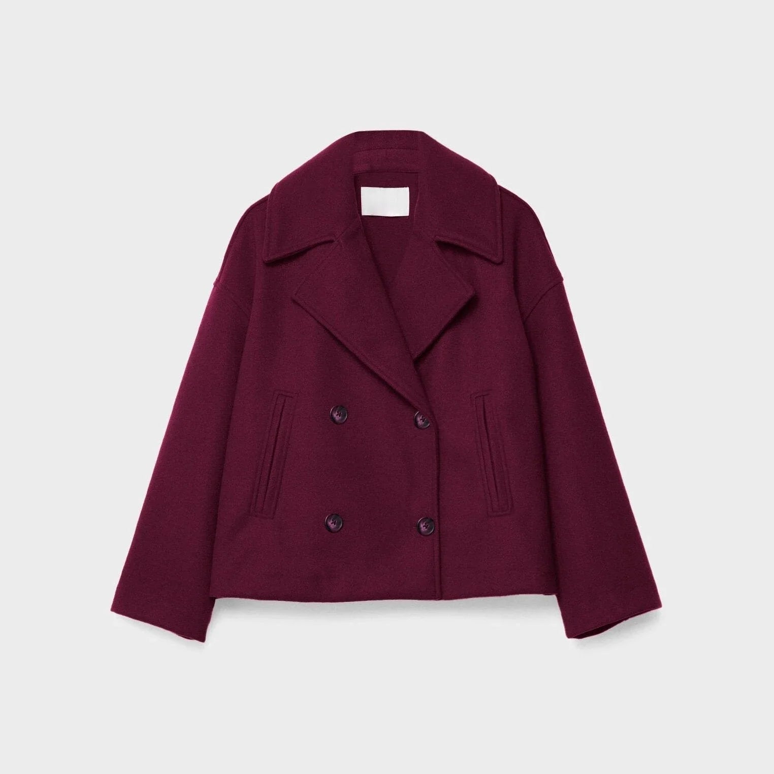 Anneli | Elegante Blazer met Dubbele Sluiting – Loszittend Lang Jasje voor Lente- en Herfstoutfits