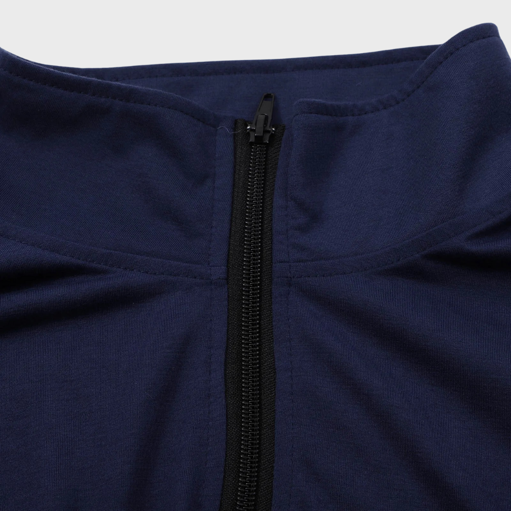 Emeron | Heren trui met halve rits – Casual elegante trui met opstaande kraag voor herfst en winter