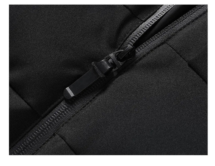 Henriksen | Lange gewatteerde windjack voor heren, warm, waterdicht, casual outdoorjas met capuchon