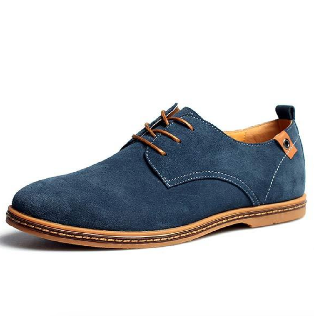 Krythas | Premium Suède Leren Herenschoenen - Elegante Geklede Schoenen