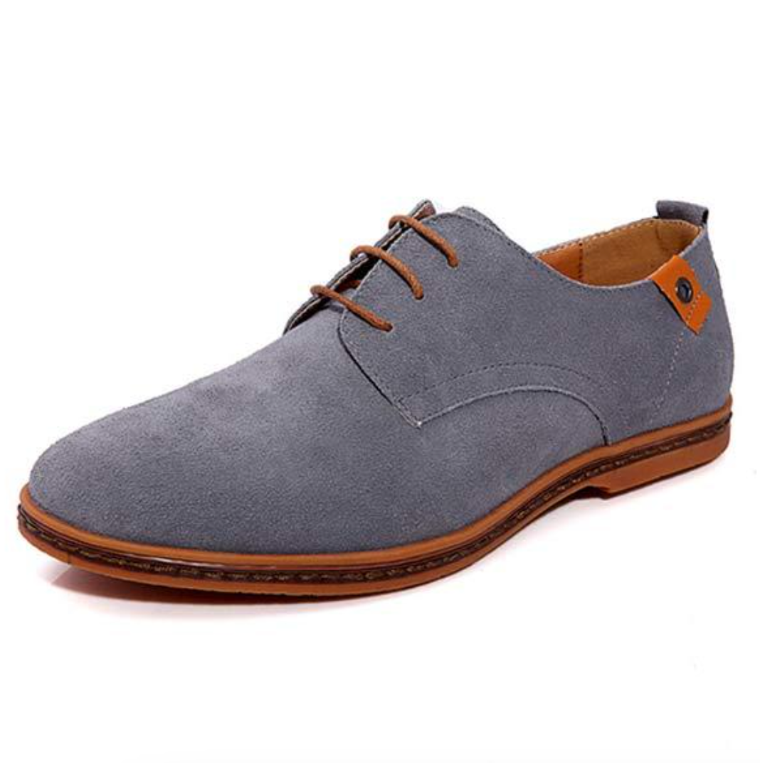 Krythas | Premium Suède Leren Herenschoenen - Elegante Geklede Schoenen