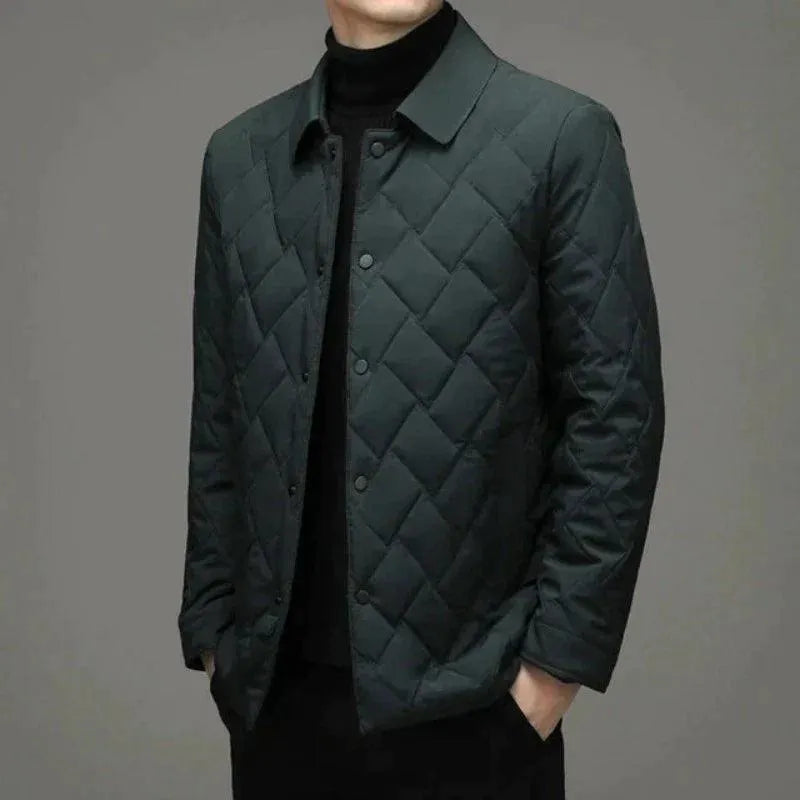 Damir | Moderne pufferblazer voor heren – Lichtgewicht gewatteerde jas, casual en kantooroutfit