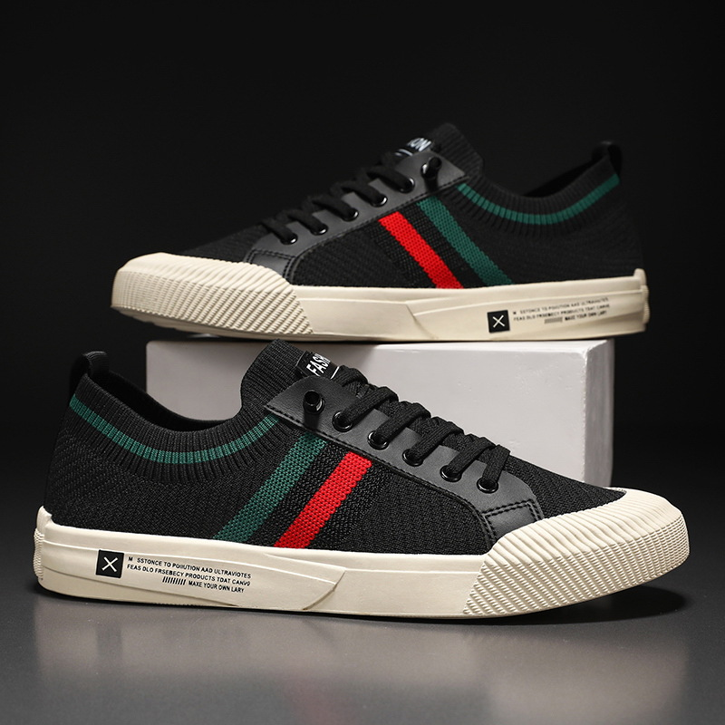 Boian | Ademende gebreide sneakers voor heren - Lichtgewicht, casual wandel- en hardloopschoenen