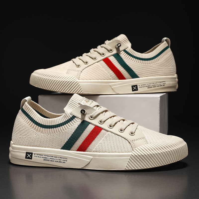 Boian | Ademende gebreide sneakers voor heren - Lichtgewicht, casual wandel- en hardloopschoenen