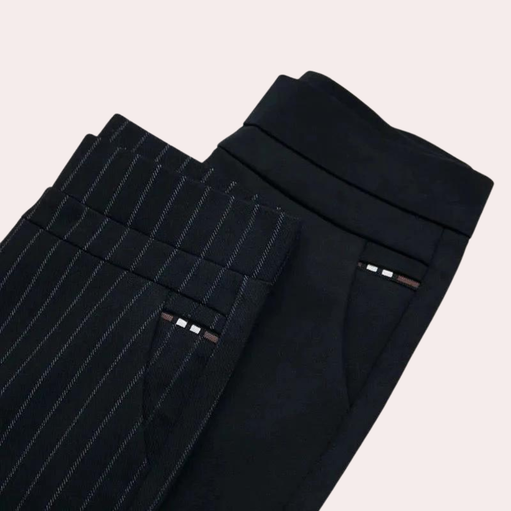 Biljana | Dames Hoge Taille Stretchbroek - Comfortabele Skinny Fit Pantalon