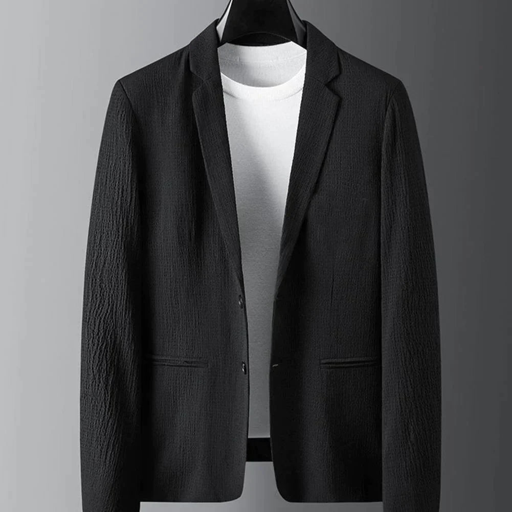 Nektarios | Lichtgewicht comfortabel herenpak – blazer en broek, slim fit, casual