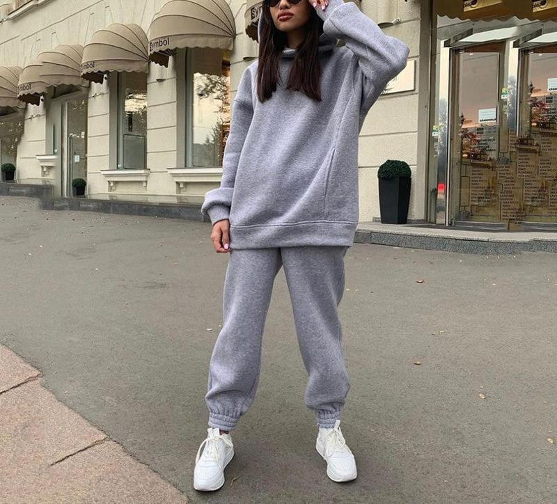 Patrizia | Joggingpak voor dames met hoodie en broek – comfortabel, sportief en casual voor de winter