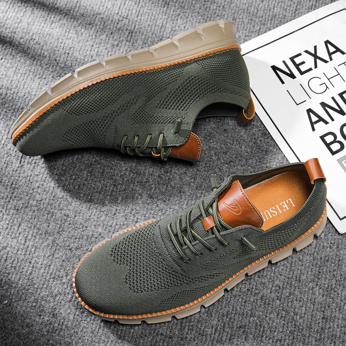 Ignacy | Orthopedische wandelschoenen voor heren - Ademende steunzolen Comfort Sneakers