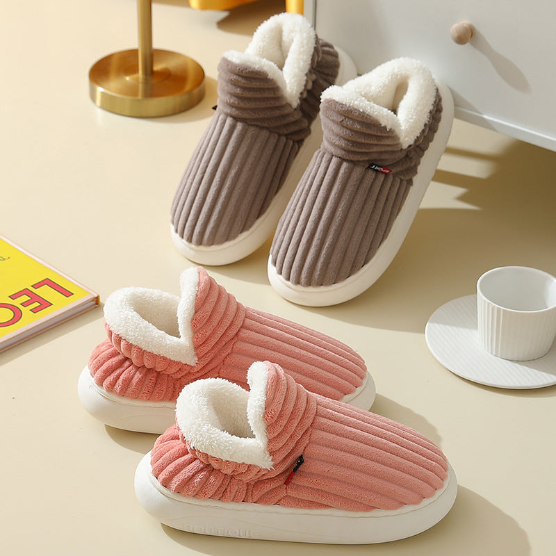 Comfique | Fluffy Slippers – Warm, Zacht Indoor & Outdoor Slip-On met Antislip Zool