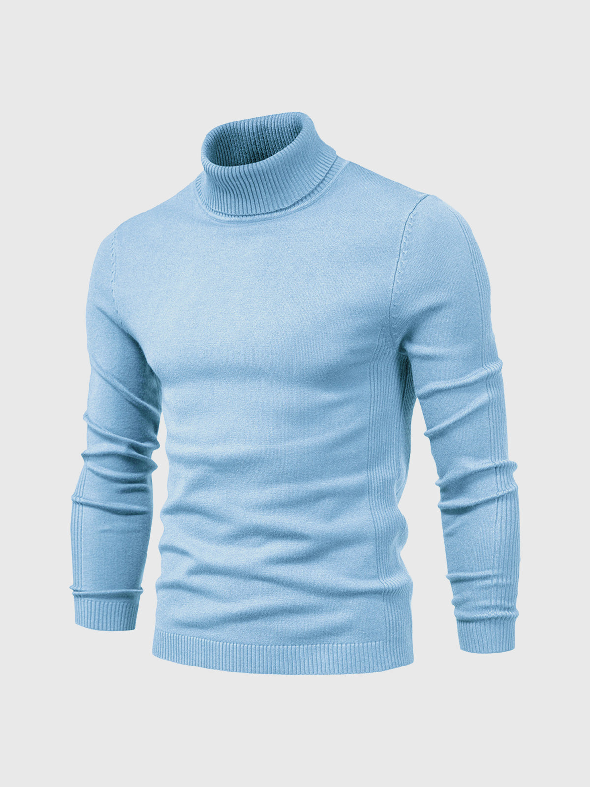 Merroth | Slim fit coltrui voor heren – machinewasbaar, lichtgewicht, verkrijgbaar in meerdere kleuren