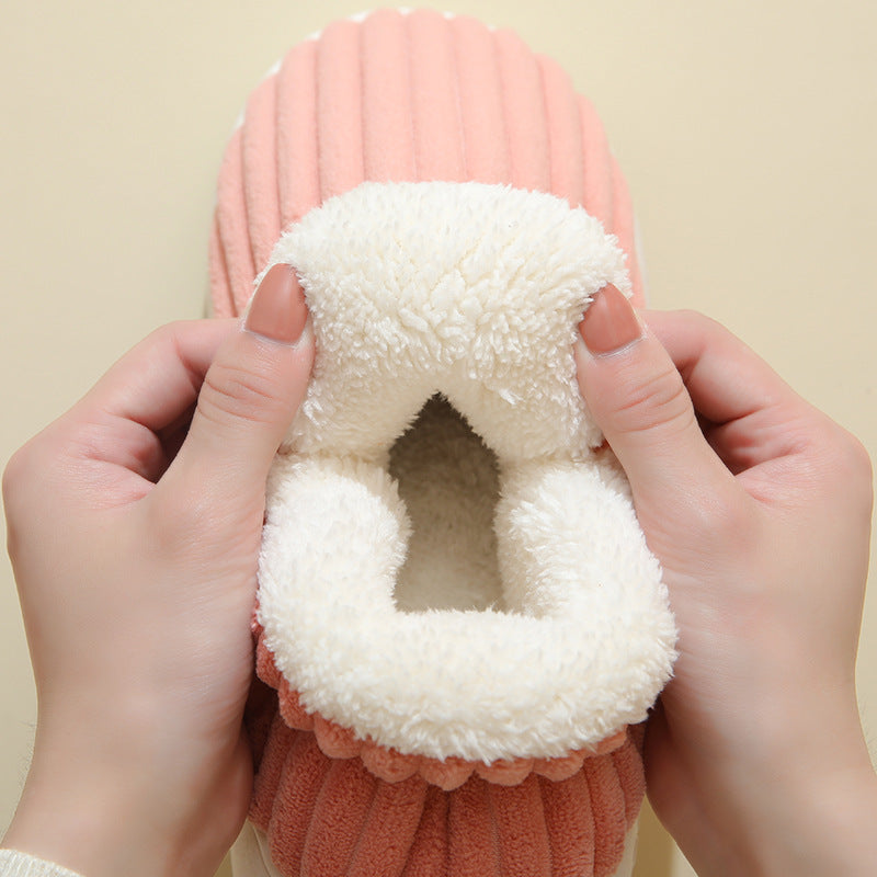 CozyToes | Pluche gevoerde winterslippers - warm, zacht, comfortabel schoeisel voor binnen & thuis