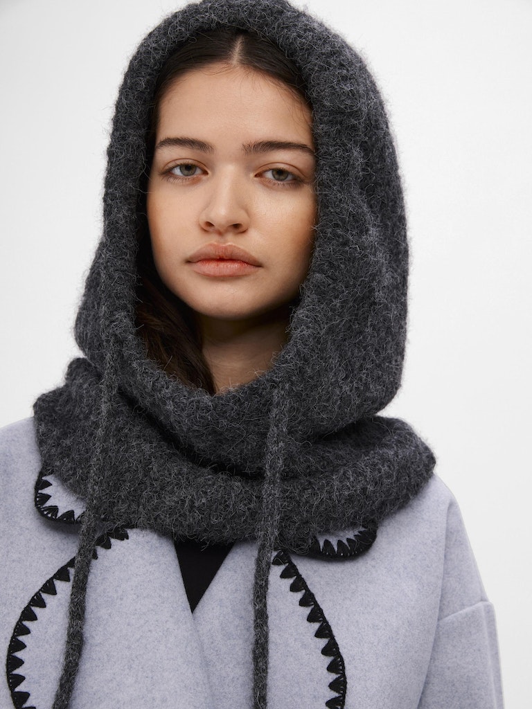 Venise | Gezellige gebreide bivakmuts voor dames – Stijlvolle gezichts- en hoofdwarmer voor de winter