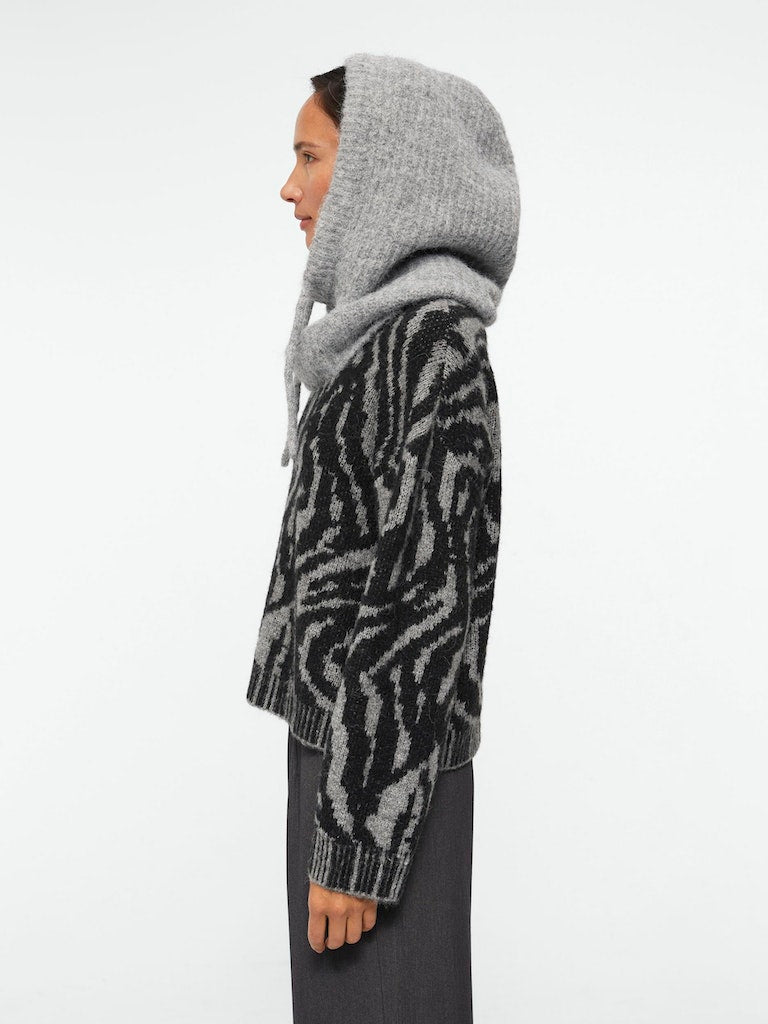 Venise | Gezellige gebreide bivakmuts voor dames – Stijlvolle gezichts- en hoofdwarmer voor de winter