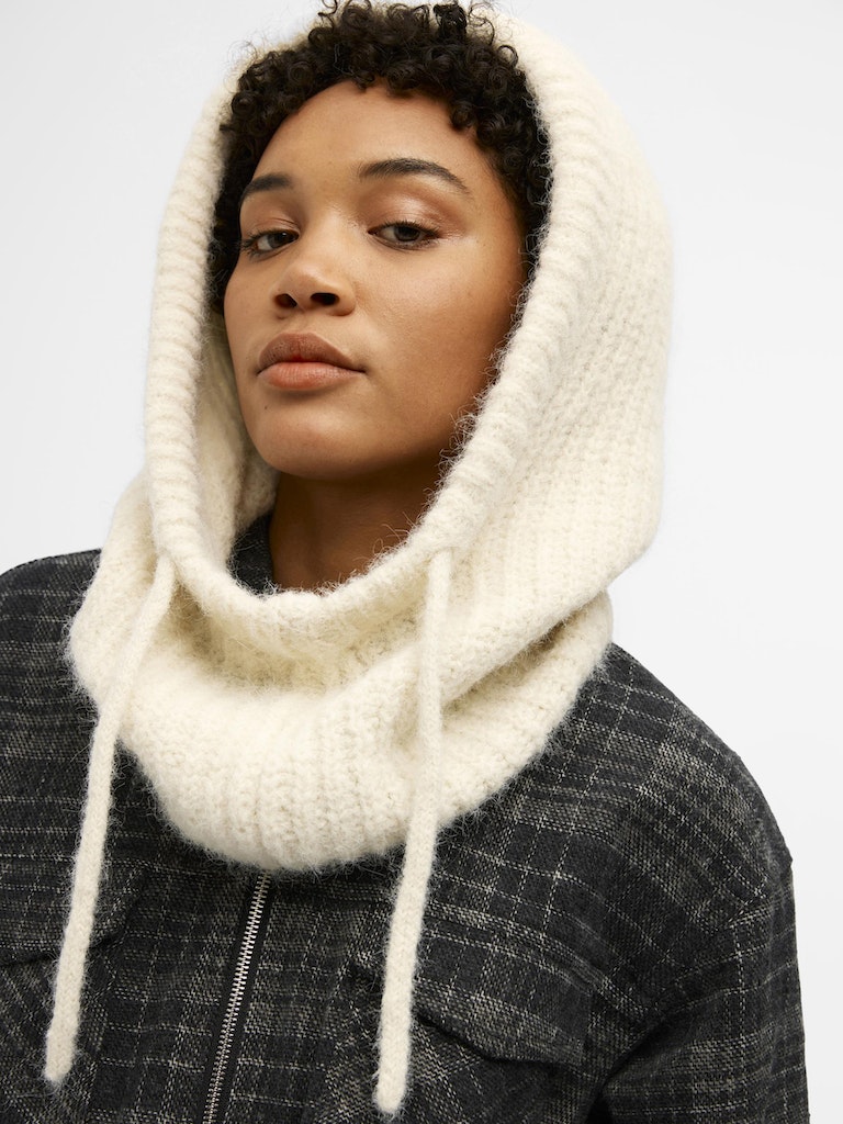 Venise | Gezellige gebreide bivakmuts voor dames – Stijlvolle gezichts- en hoofdwarmer voor de winter