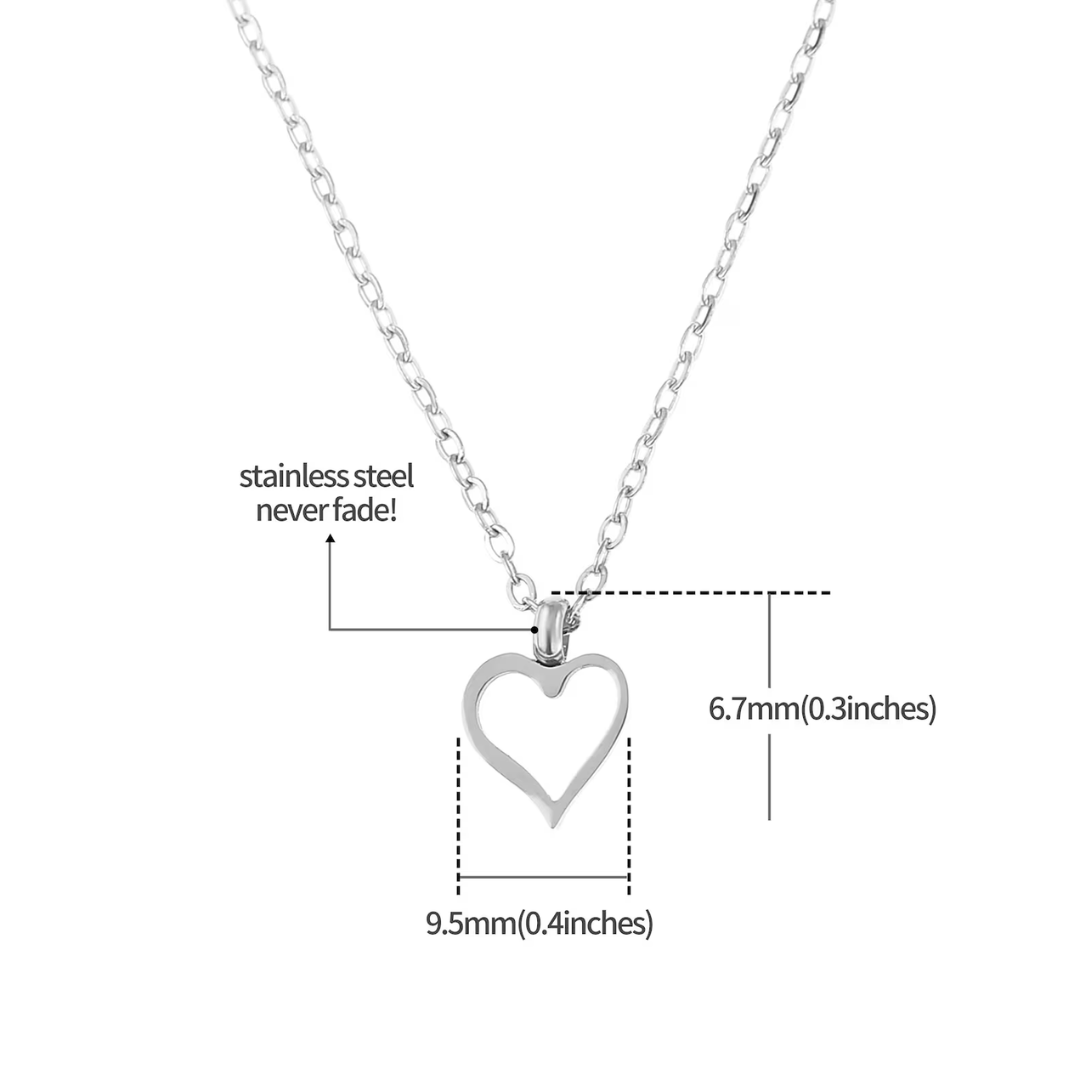 Loveheart - ketting met hartvorm