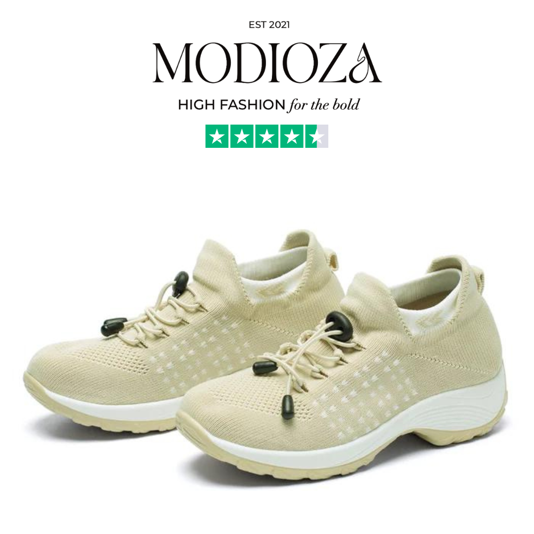 Orthiq | Unisex orthopedische wandelschoenen - ademende gebreide sneakers voor verlichting van voetpijn