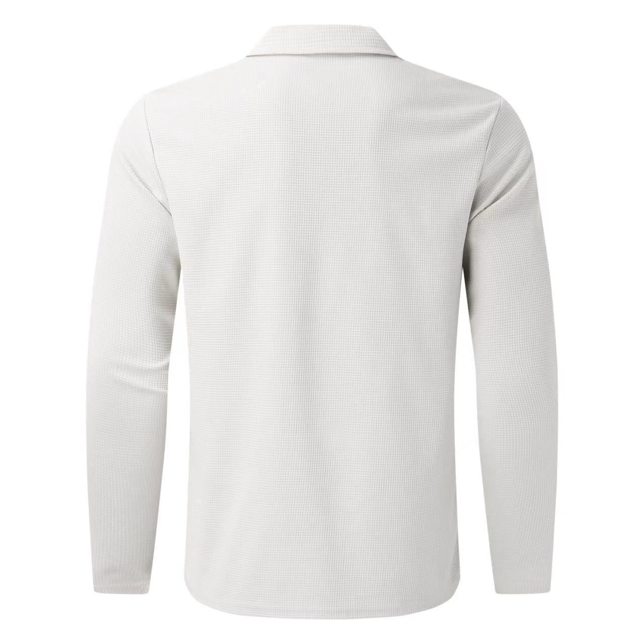 Gustafsson | Heren polo met lange mouwen en joggingbroek – Casual loungewear trainingspak