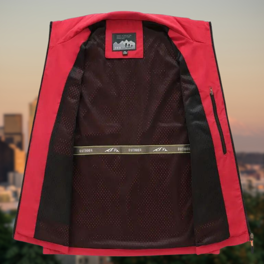 Torsten | Mouwloos multifunctioneel vest met meerdere zakken voor heren, casual outdoor vest