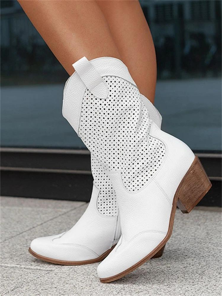 Cybil | Cowboylaarzen voor dames - Ademende westernlaarzen voor comfort en stijl