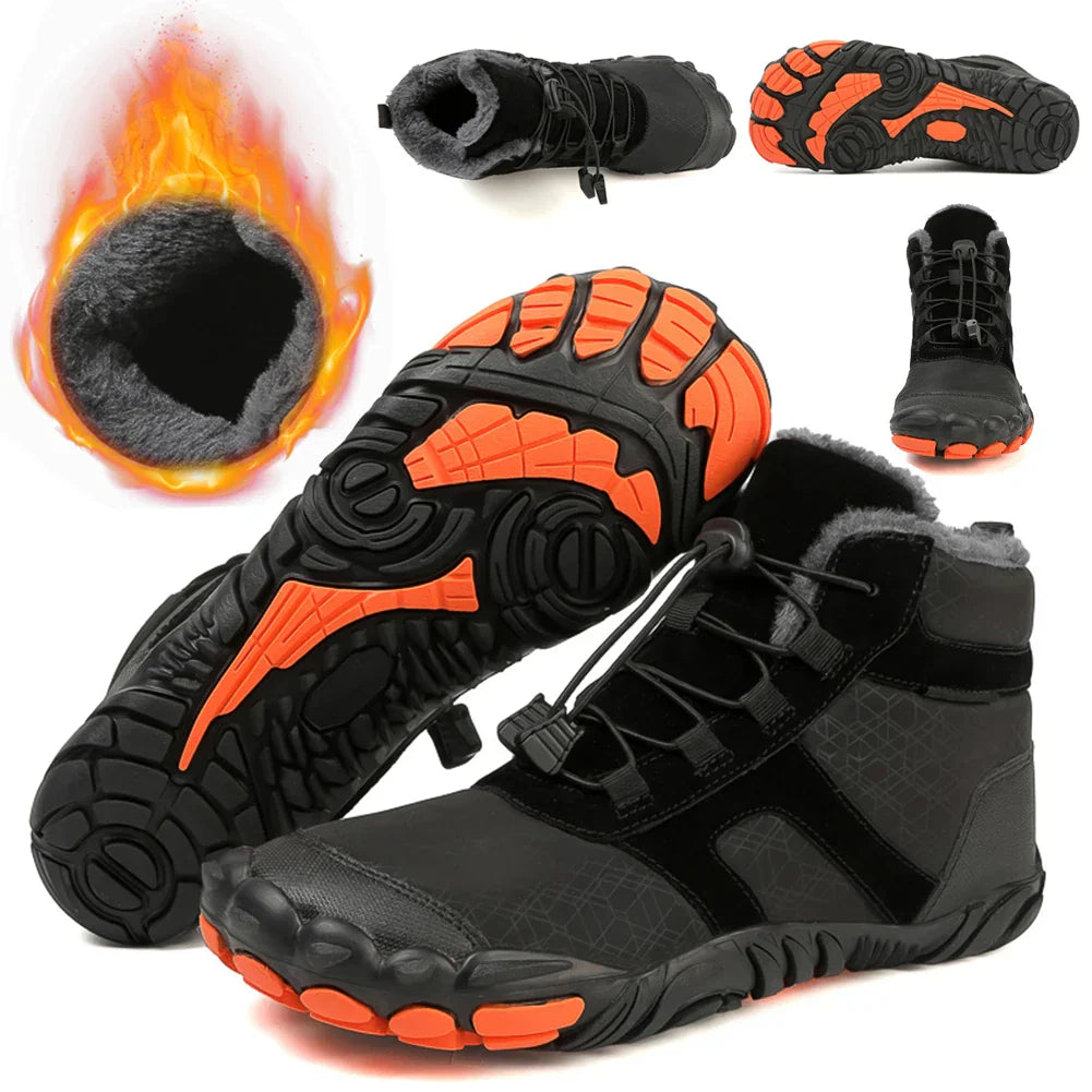 SnowRidge | Heren outdoor winterlaarzen, warm, antislip, koudebestendige sneeuwschoenen