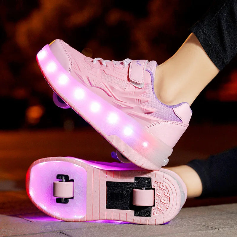Rollix | 2-Wheel Roller Skate Shoes – Durable Outdoor Skating Sneakers