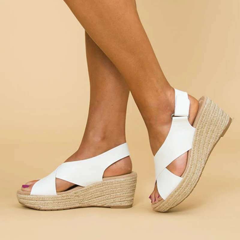 Zeira | Boho Orthopedische Sleehakken - Steun voor de Boog, Comfortabele Open Teen Schoenen