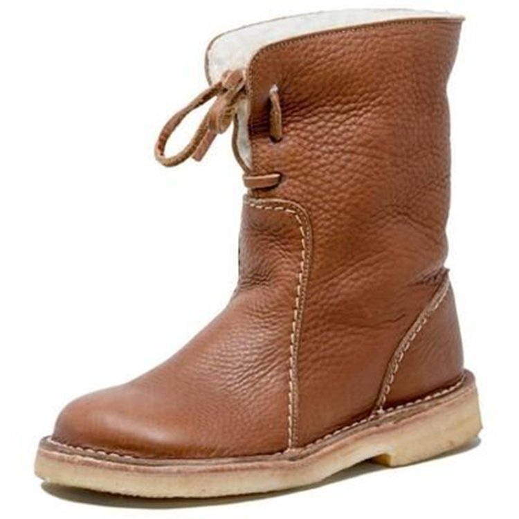 Bootique | Waterdichte winterlaarzen met bontvoering voor dames - antislip, geïsoleerd, warme sneeuwschoenen