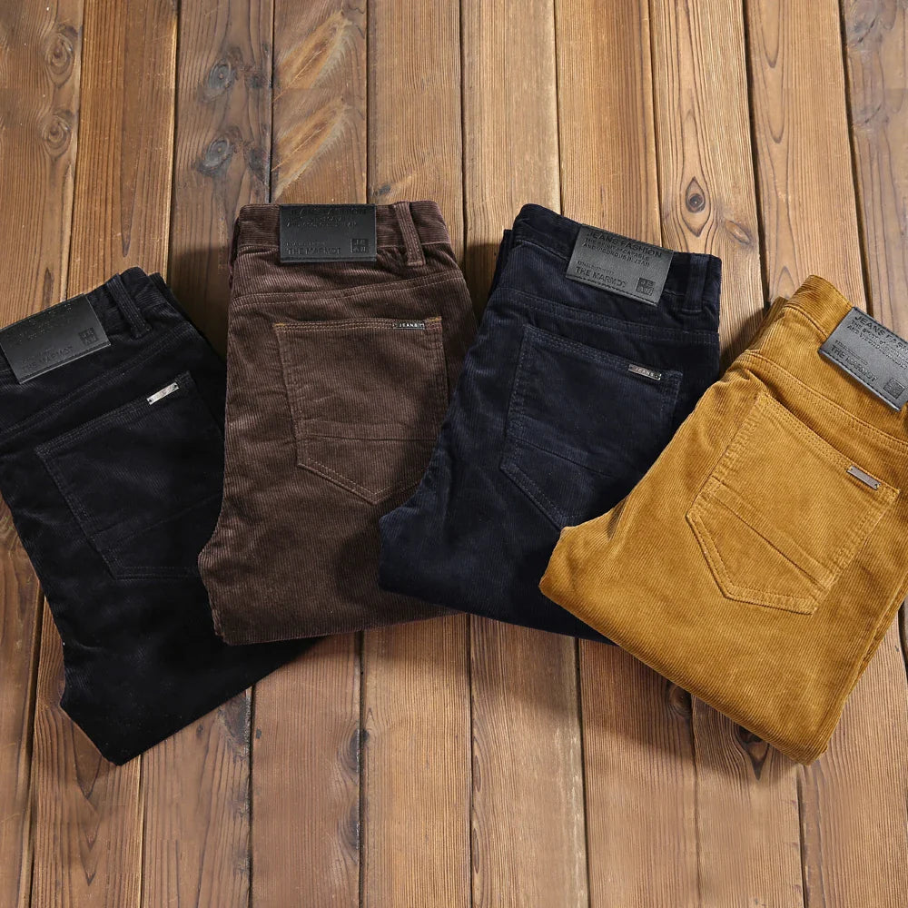 Ferdie | Elastische Corduroy Herenbroek - Comfortabel, Casual & Stijlvol