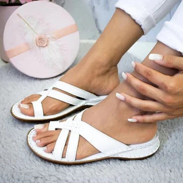 ComfOrth | cOrthopedische dames slippers - steun voor de voetholte, dempende zool, comfortschoenen