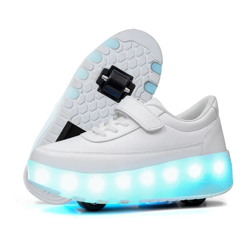 Rollix | 2-Wheel Roller Skate Shoes – Durable Outdoor Skating Sneakers