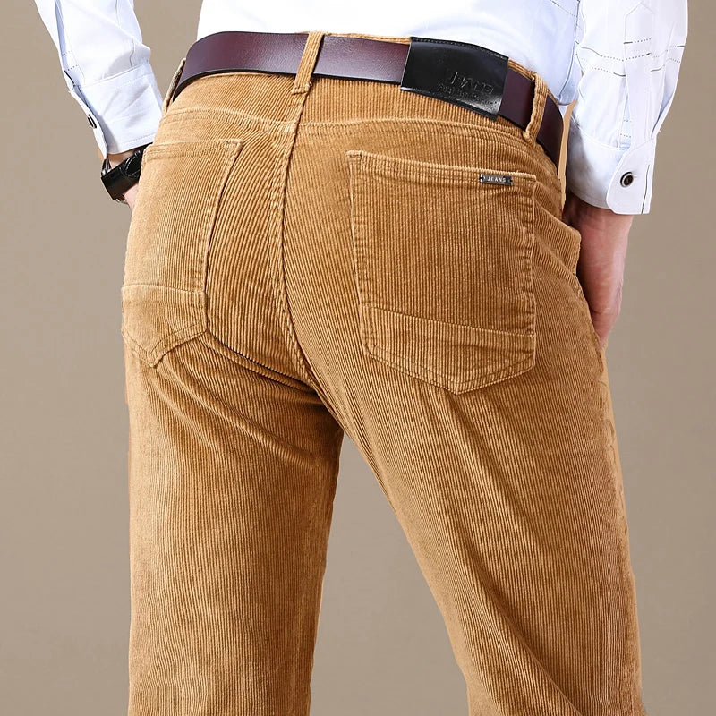 Ferdie | Elastische Corduroy Herenbroek - Comfortabel, Casual & Stijlvol