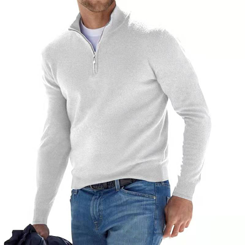 Leor | Comfortabele gebreide trui voor heren – Zachte, warme pullover voor herfst en winter