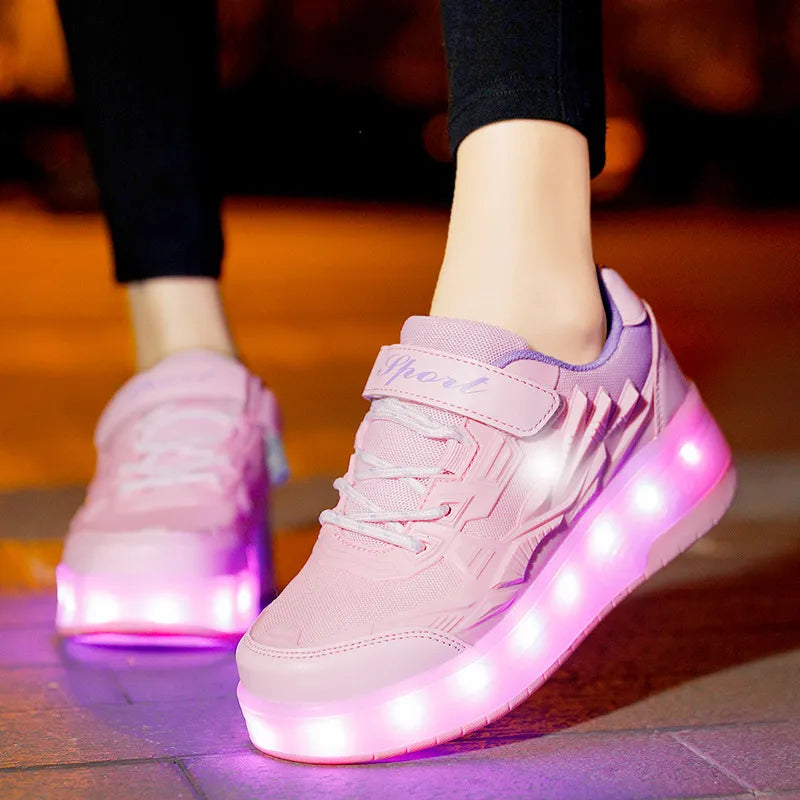 Rollix | 2-Wheel Roller Skate Shoes – Durable Outdoor Skating Sneakers