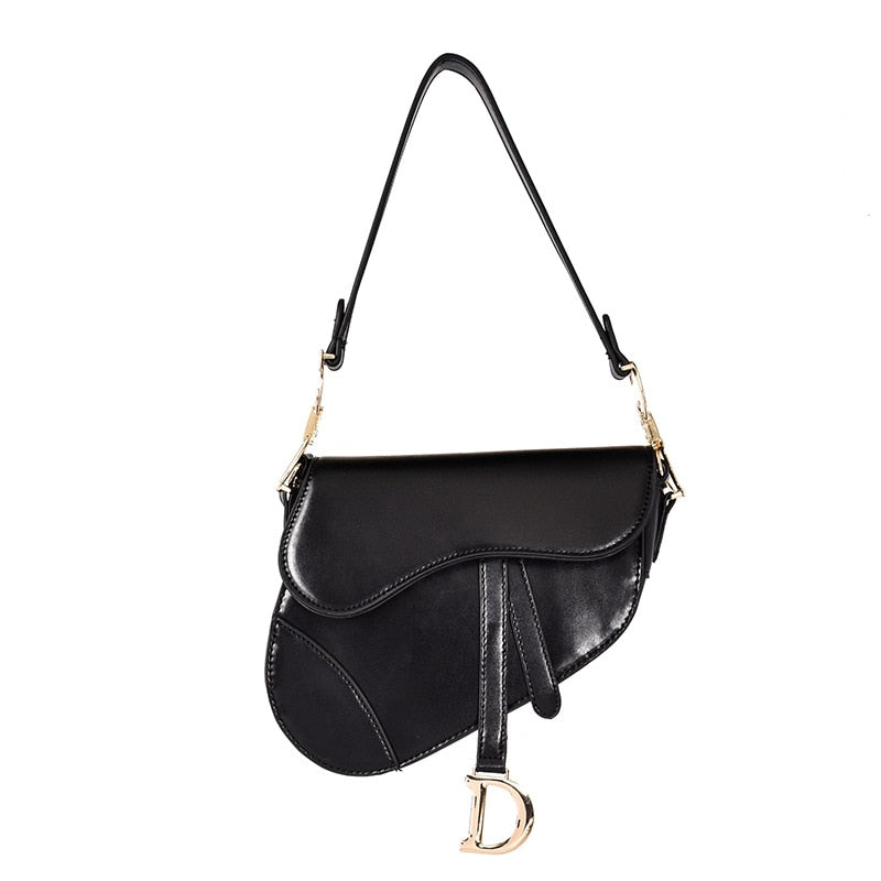 Cavessa | Luxe damestas – PU-leren Zadel Crossbody, elegante designerhandtas voor dames