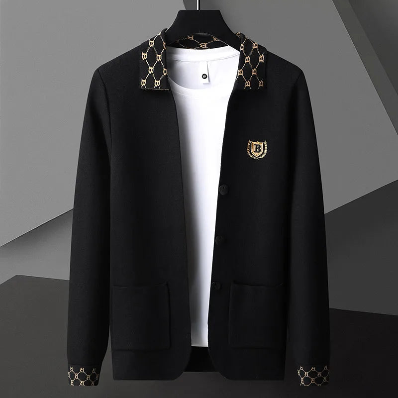 Zalven | Elegante herenvest – Lange mouwen Luxe polyester, casual en formeel