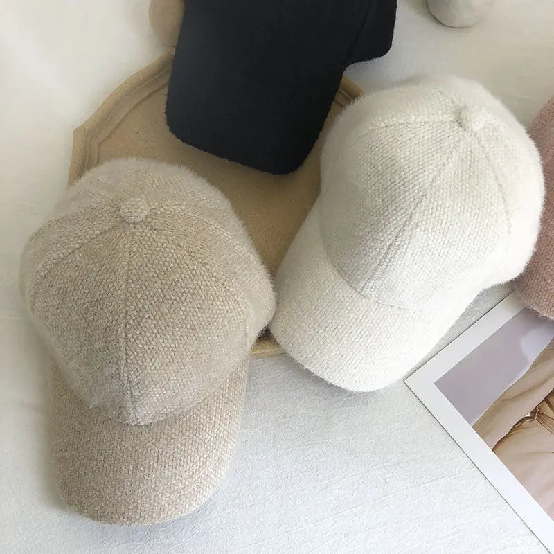 FrostCap | Unisex winterpet – zachte, warme pet met verstelbare klep voor mannen en vrouwen