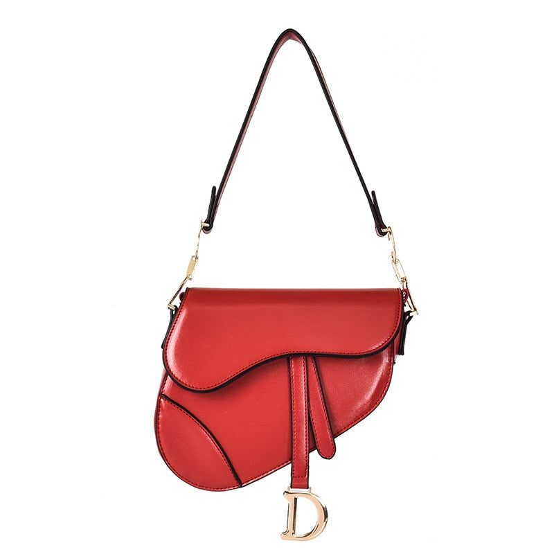 Cavessa | Luxe damestas – PU-leren Zadel Crossbody, elegante designerhandtas voor dames