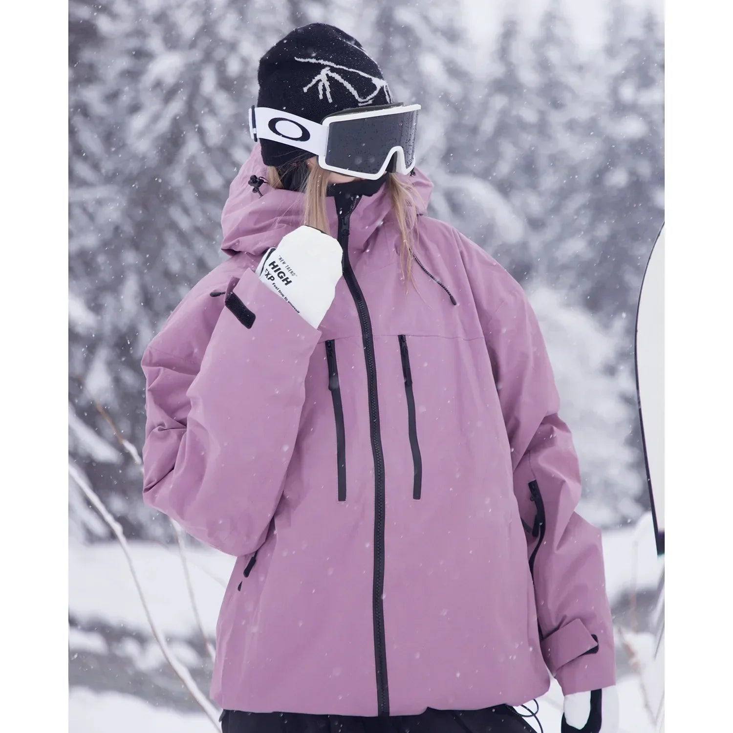 Skyward | Unisex ski-jas – waterdichte winterjas met capuchon, geïsoleerd, winddicht en veelzijdig outdoorjack