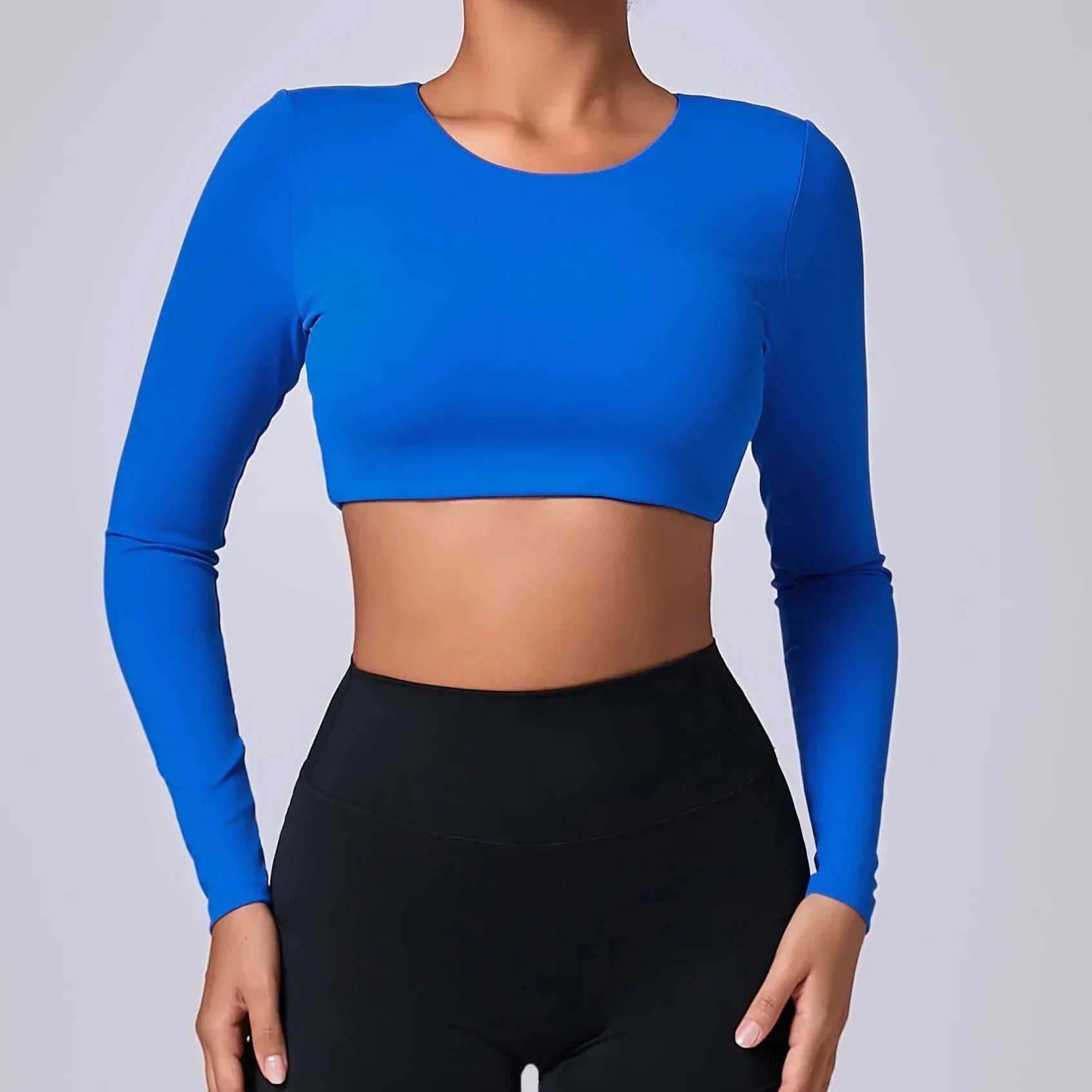 Karolina | Dames sport top met lange mouwen - stijlvolle en comfortabele activewear
