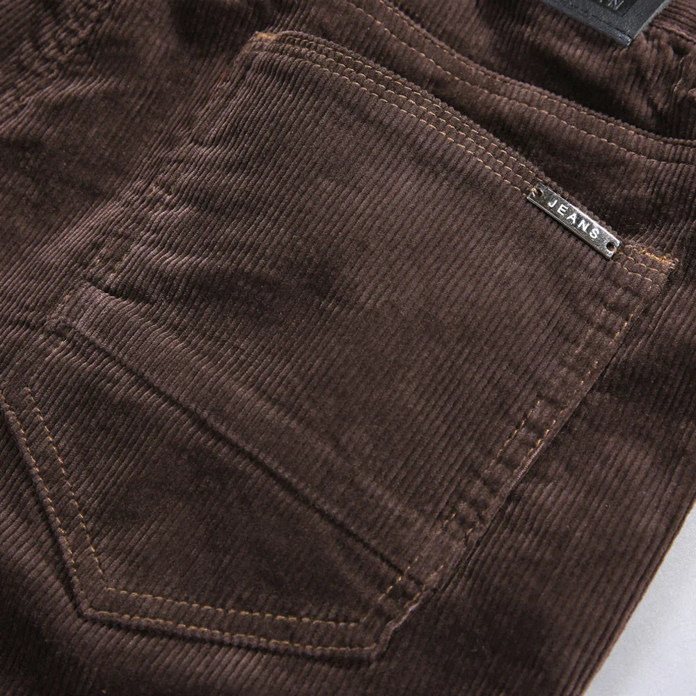 Ferdie | Elastische Corduroy Herenbroek - Comfortabel, Casual & Stijlvol