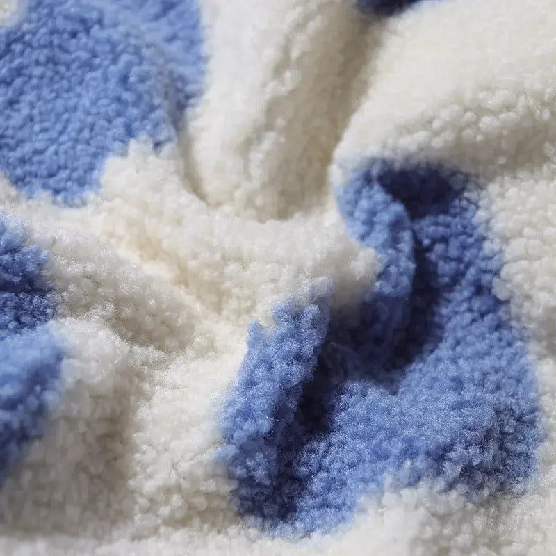 Amariel | Omkeerbaar jasje met hartjesprint voor dames – Comfortabele, lichtgewicht casual bovenkleding