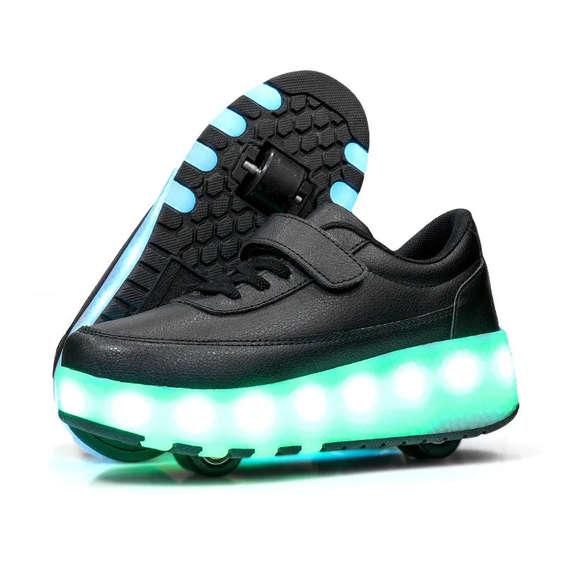Rollix | 2-Wheel Roller Skate Shoes – Durable Outdoor Skating Sneakers