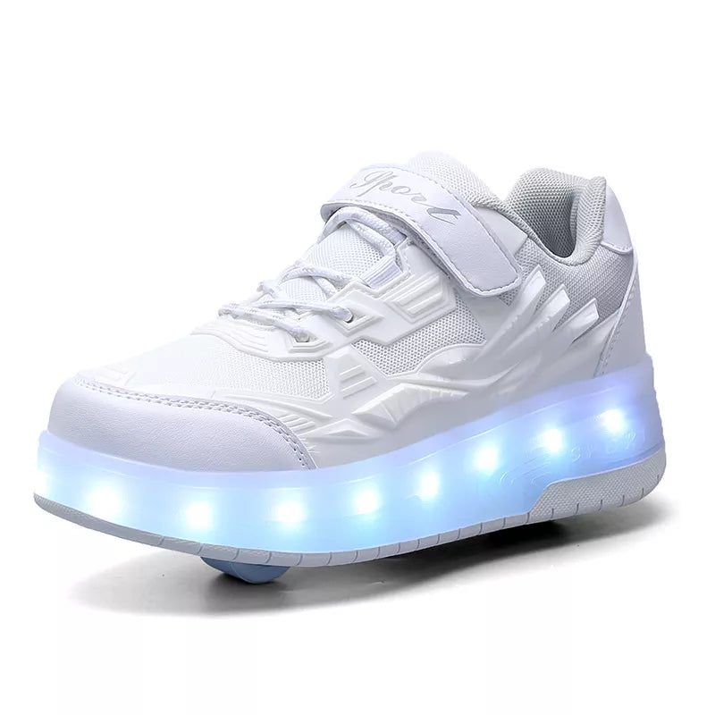 Rollix | 2-Wheel Roller Skate Shoes – Durable Outdoor Skating Sneakers