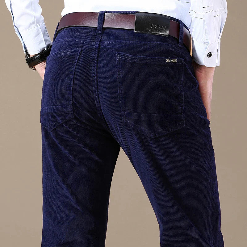 Ferdie | Elastische Corduroy Herenbroek - Comfortabel, Casual & Stijlvol