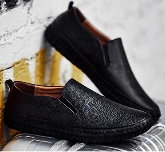 VeroStep | Orthopedische Leren Herenschoenen - Platte Casual Comfort Schoenen