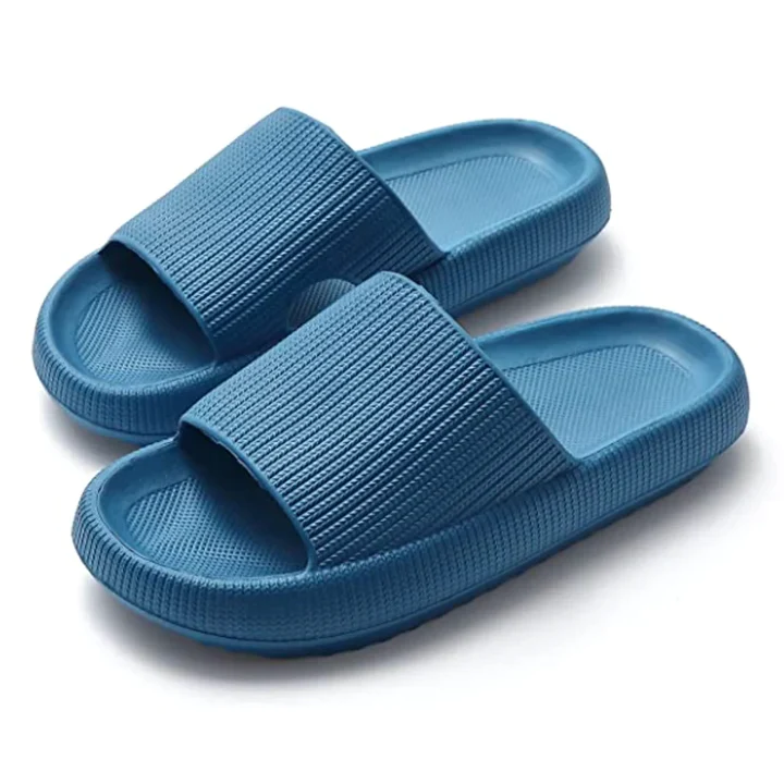 PuffWalk | Traagschuim teenslippers - Zachte en ondersteunende sandalen van marshmallow